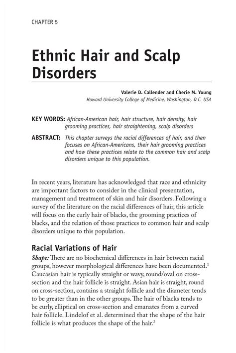 Ethnic Hair and Scalp Disorders - Alluredbooks.com