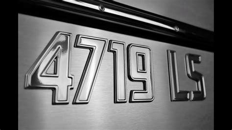 Boat Registration Lettering Marine Grade Chrome Emblems Speed Style