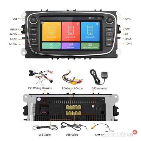 Radio Android Ford Focus Mondeo Smax Cmax Galaxy O Arowice Sprzedajemy Pl