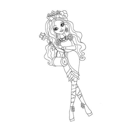 Ever After High Coloring Pages Briar Beauty