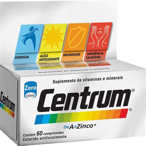 Centrum Comprimidos Na Drogaria Cristal Online