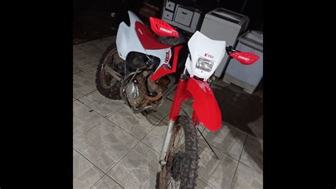 Bros 125 Roupa De CRF 230 YouTube