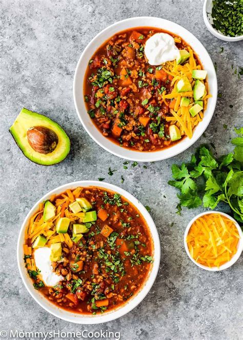 Recipe Hearty Homemade Turkey Chili Cook With Anna