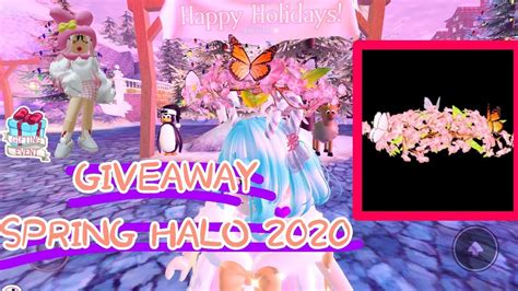 Giveaway 😍 Royale High Spring Halo 2020 😍 Youtube