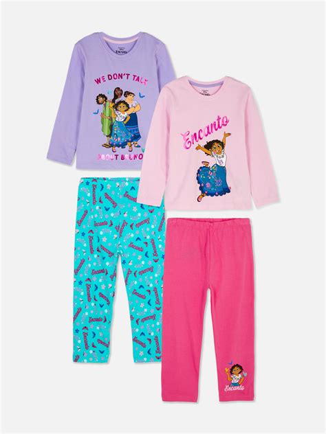 Pack De 2 Pijamas Con Personajes De Disney Primark