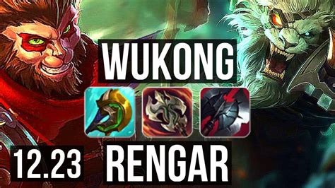 Wukong Vs Rengar Jng Winrate Legendary Tr Master