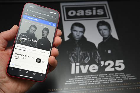 UK Investigates Ticketmaster Over Oasis Reunion Concert Pricing