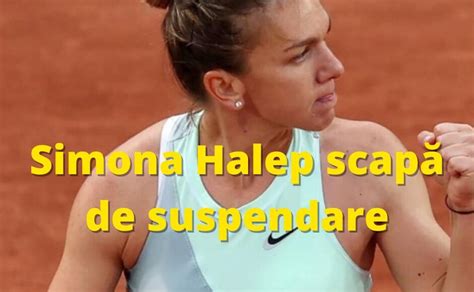 Simona Halep Scap De Suspendare Pre Edintele Federa Iei Rom Ne De