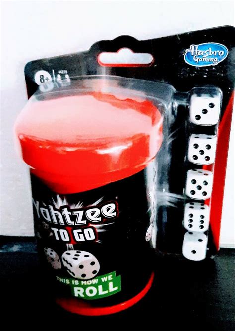 Hasbro Yahtzee To Go Portable Yahtzee Game