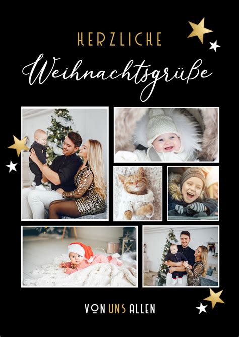 Weihnachtskarte Weihnachtsgr E Eigene Fotos Send A Smile