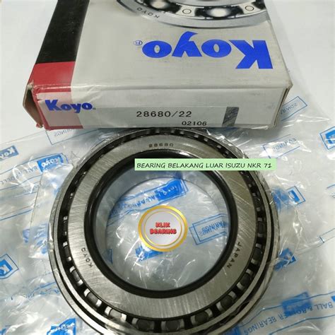 Bearing Belakang Luar Isuzu Nkr Koyo Lazada Indonesia