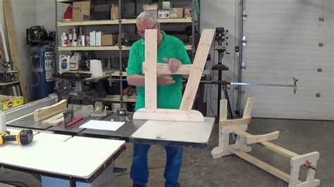 Building A Glider Rocker Love Seat Video 2 Youtube