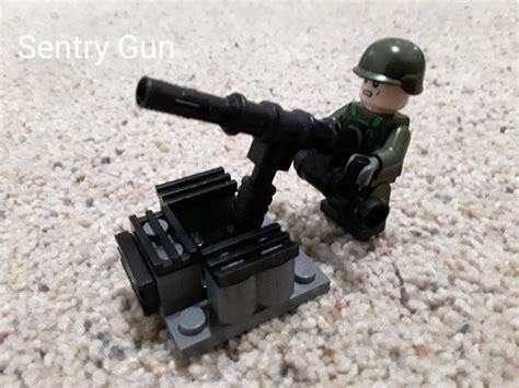 LEGO MOC Sentry Gun by Noob Builds Lego | Rebrickable - Build with LEGO