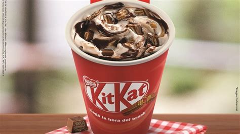 Mcdonalds Presenta Su Nuevo Mcflurry Kitkat