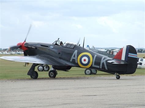 Hawker Hurricane XII G HURR Duxford 08 07 2006 Gordon Riley Flickr