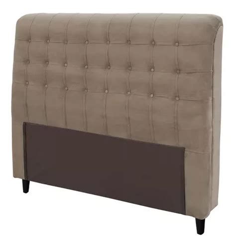 Cabeceira De Cama Box Simbal Dama Corpos Cm X Cm Camur A Taupe