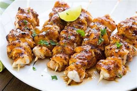 Sw Chicken Skewers Simple Slimming Recipes