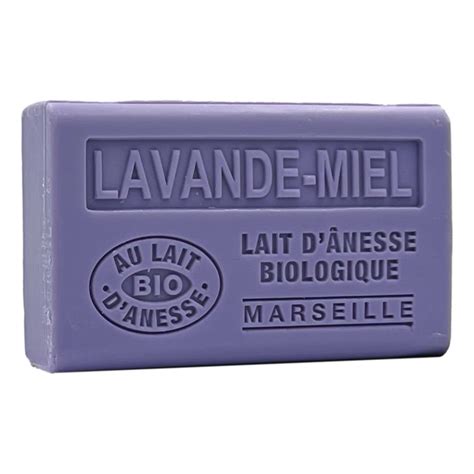 SAVON LAVANDE MIEL AU LAIT D ÂNESSE BIO 125GR