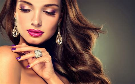 Beauty Girl Model Hand Jewel Face Woman Hd Wallpaper Peakpx