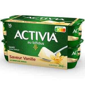 Livraison Domicile Activia Yaourt Saveur Vanille Bifidus X G