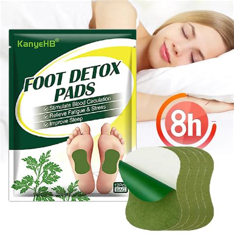 Detox Foot Patches Pads 12/24Pcs Natural Herbal – MVF