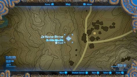 Ze Kasho Shrine Guide Zelda Breath Of The Wild Game KDR