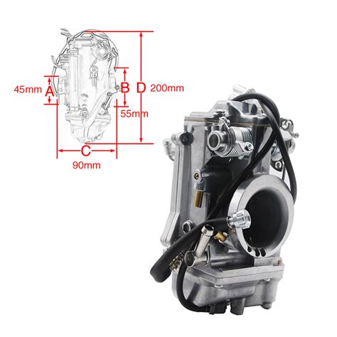 Motorcycle Carburetor Mikuni Hsr Mm Accelerator Pump Performance