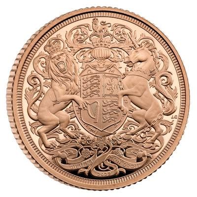 Queen Elizabeth Ii Memorial Full Sovereign Gold Proof Coin