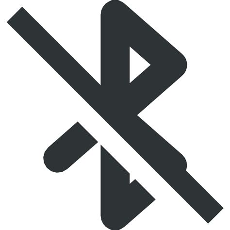 Bluetooth Disabled Vector SVG Icon SVG Repo