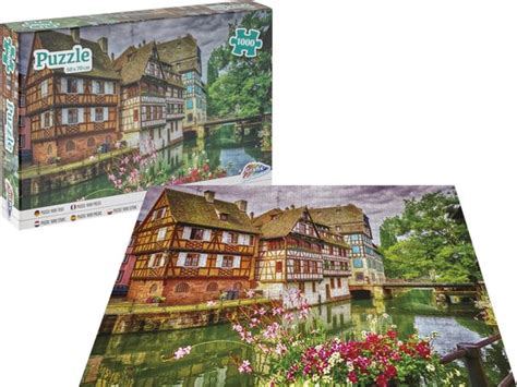 Grafix Puzzel 1000 Stukjes Volwassenen Thema Romantische Cottage