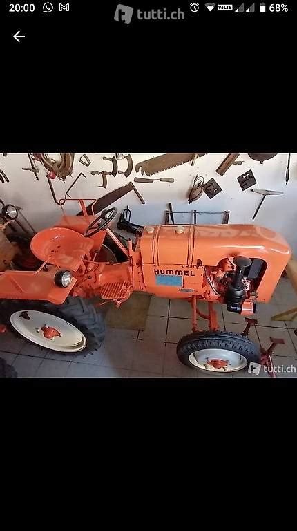 Hummel Dt Oldtimer Traktor Im Kanton Tessin Tutti Ch