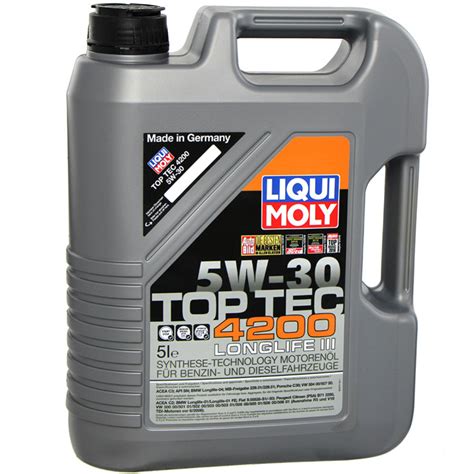 Liqui Moly Top Tec 4200 5w 30 5l Winpartsnl Motorolie