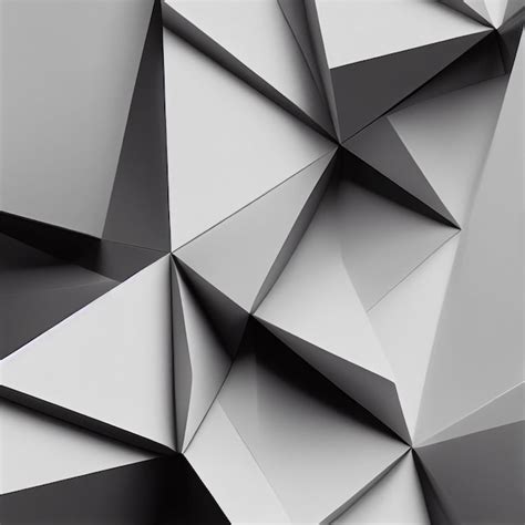 Premium Photo | Abstract background black and white wallpaper with abstract shapes