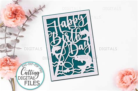 Cricut Happy Birthday Card SVG