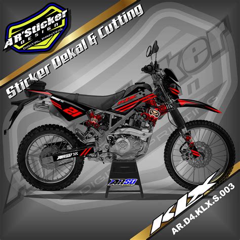 Stiker Decal Klx Lama Klx S Full Body Sticker Dekal Motor