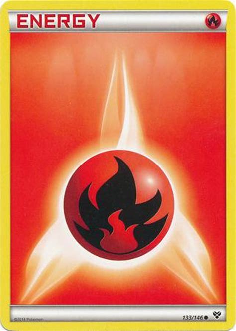 Pokemon Single Card Common Basic Fire Energy - ToyWiz