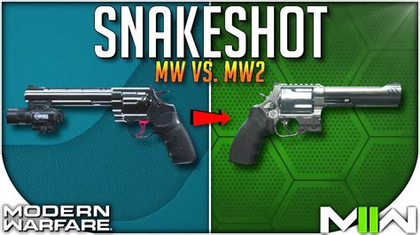 The New And Improved Snakeshot Shotgun Pistol Comparing The Mw And