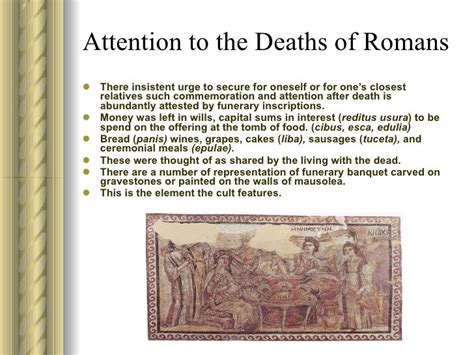 Session no.2, 2010: Roman Death Mythology & Burial Rituals, b…