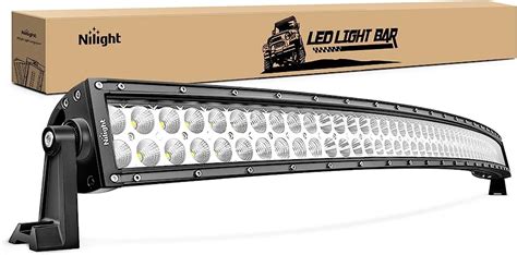 Nilight Inch W Triple Row Flood Spot Combo Led Light