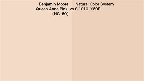 Benjamin Moore Queen Anne Pink Hc Vs Natural Color System S