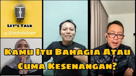 Bahagia Vs Kesenangan Apa Bedanya Bersama Dokdes Ryu Hasan Dalam