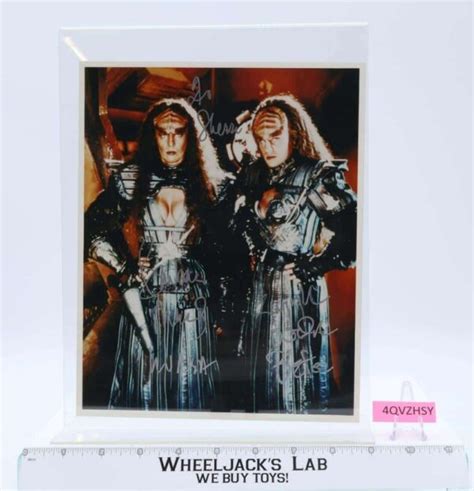 Lursa & B'Etor Duras Sisters Star Trek March/Walsh AUTOGRAPHED 8x10 ...