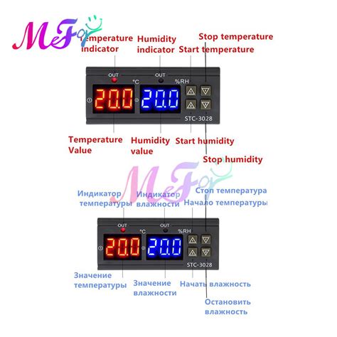 Termostato Digital STC 3028 Controlador De Tempera Grandado