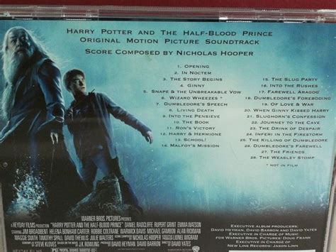 CD HARRY POTTER Original Soundtracks, Hobbies & Toys, Music & Media ...