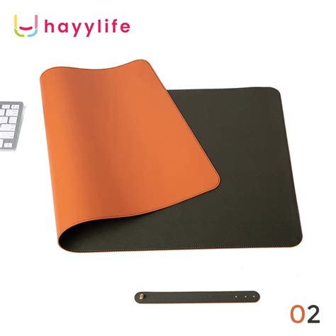 Jual Hayylife Mouse Pad Alas Komputer Waterproof Leather Alas Mouse