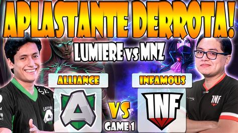 Alliance Latam Vs Infamous Bo Game Lumiere Vs Mnz Dpc Sa Tour