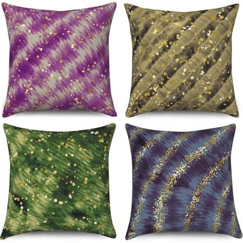 Housse De Coussin X Cm Lot De D Coratives Pour Canap Art