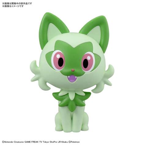 Pokemon Plamo Collection Quick Sprigatito Plastic Model Kit