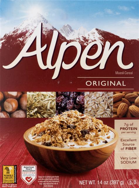 Alpen Muesli Cereal Original Alpen 55712025711 Customers Reviews