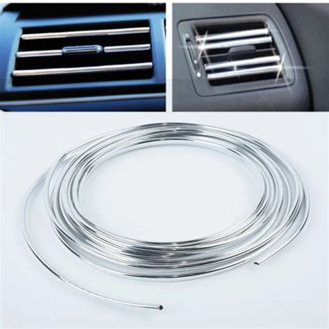 Chrome Protection De Bord Bande Moulure Bande De Moulage Voiture Porte